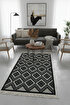 Lorvian Noletti Geometrik Desen Makinede Yıkanabilir Çift Taraflı Günlük Kullanıma Uygun Salon & Antre Kilimi Kilim. ürün görseli