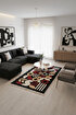 Lorvian Noletti Modern Bohem Desenli Makinede Yıkanabilir Çift Taraflı Günlük Kullanıma Uygun Kilim. ürün görseli