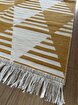 Lorvian Noletti Hardal Geometrik Desenli Modern Kilim - Makinada Yıkanabilir. ürün görseli