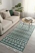 Lorvian Noletti Doğal Tonlarda Modern Desenli Çift Taraflı Yıkanabilir Kilim. ürün görseli