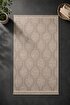 Lorvian Noletti Minimal Bej Modern Desen Çift Taraflı Makinede Yıkanabilir Ev İçi & Dış Mekan Uyumlu Kilim. ürün görseli