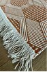 Lorvian Noletti Kiremit Modern Desenli Kilim - Makinede Yıkanabilir. ürün görseli