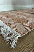 Lorvian Noletti Kiremit Modern Desenli Kilim - Makinede Yıkanabilir. ürün görseli