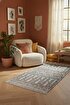Lorvian Noletti Modern Geometrik Desenli Çift Taraflı Yıkanabilir Kilim. ürün görseli