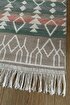 Lorvian Noletti Modern Geometrik Desenli Çift Taraflı Yıkanabilir Kilim. ürün görseli