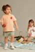 Miela Kids Elma Baskılı Polo Yaka Tshirt 1-2 Yaş. ürün görseli