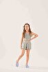 Miela Kids Flora Nakışlı Crop Fitilli Takım 1-2 Yaş resmi