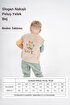 Miela Kids Slogan Nakışlı Peluş Yelek - Bej 1-2 Yaş. ürün görseli