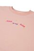 Miela Kids Pelerin Detaylı Sweatshirt - Somon 1-2 Yaş resmi