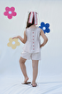 Miela Kids Fırfırlı Cherry Bluz ve Şort Takım 2-3 Yaş resmi