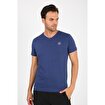 MoonSports Abant V Yaka Erkek  Tshirt,İnsigna Blue,XL. ürün görseli