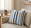 Markaev Azure Stripe Kırlent Kılıfı. ürün görseli