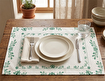 Picture of Markaev Blossom Green 6-Piece Placemat Set