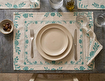 Picture of Markaev Blossom Green 6-Piece Placemat Set