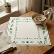 Picture of Markaev Blossom Green 6-Piece Napkin Set