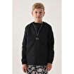 Kappa Eşofman Üst-Sweatshirt,SİYAH,7-8. ürün görseli