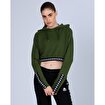 Kappa Kappa Kadın Sweat 222 BANDA VANITY TK,Green Parsley Black,L. ürün görseli