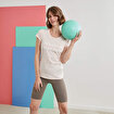 MoonSports Barbara Kadın Make İt Baskılı  Tshirt,SOMON,XS. ürün görseli