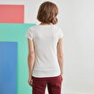 MoonSports Barbara Kadın Make İt Baskılı  Tshirt,WHITE,M. ürün görseli