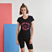 MoonSports Susan Kadın Baskılı  Tshirt,BLACK,S. ürün görseli