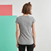 MoonSports Susan Kadın Baskılı  Tshirt,Antrasit,M. ürün görseli