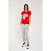 MoonSports Yalla Kadın  Tshirt,KIRMIZI,XS. ürün görseli