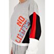 MoonSports Tiffany Kadın Baskılı  Sweatshirt,GRİMELANJ,M. ürün görseli