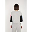 MoonSports Tiffany Kadın Baskılı  Sweatshirt,GRİMELANJ,M. ürün görseli