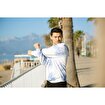 MoonSports Klaus Erkek Kapüşonlu  Sweatshirt,MAVİ,M. ürün görseli