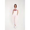 MoonSports Lili Kadın Never Forget Baskılı  Tshirt,KIRMIZI,XS. ürün görseli