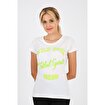 MoonSports Sofia Kadın Baskılı  Tshirt,ECRU,M. ürün görseli