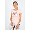 MoonSports Alisa Kadın 20 Baskılı  Tshirt,PEMBE,XS. ürün görseli