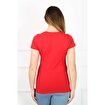 MoonSports Loya Kadın Basic  Tshirt,KIRMIZI,XS. ürün görseli