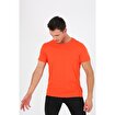 MoonSports Life Sunrise Erkek Basic  Tshirt,TURUNCU,XXL. ürün görseli