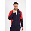 MoonSports Gölcük Erkek Fermuarlı  Sweatshirt,Laci Kırmızı,L. ürün görseli