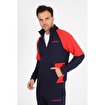 MoonSports Gölcük Erkek Fermuarlı  Sweatshirt,Laci Kırmızı,L. ürün görseli