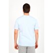 MoonSports Moonsports Erkek Papagan Baskılı Tshirt,Mavi,L. ürün görseli