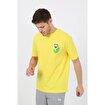 MoonSports Moonsports Erkek Papagan Baskılı Tshirt,SARI,XL. ürün görseli