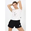 MoonSports Moonsports Kadın Crop Tshirt,BEYAZ,M. ürün görseli