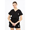 MoonSports Moonsports Kadın Mona Kısa Kol  Siyah Sweat,001,M. ürün görseli