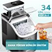 Euhomy Kristal Küp Taşınabilir Buz Makinesi. ürün görseli