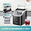 Euhomy Kristal Küp Taşınabilir Buz Makinesi. ürün görseli