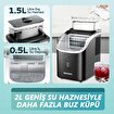 Euhomy Kristal Küp Taşınabilir Buz Makinesi. ürün görseli