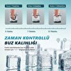 Euhomy Kristal Küp Taşınabilir Buz Makinesi. ürün görseli