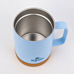 Igloo Cork Mug 350ml-BUZUL MAVİ. ürün görseli