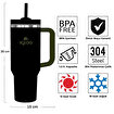 Igloo Stadler Thermo-Mug 1.2 Litre-SİYAH-HAKİ. ürün görseli