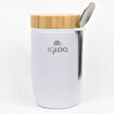 Igloo Bamboo Yemek Termosu 500ml-BEYAZ. ürün görseli
