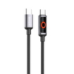 SHAZA Silikon Nexa Serisi Type-C to Type-C 100W Hızlı Şarj / Veri Kablosu resmi