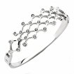Picture of Welch Women's Welch Shaped Women Stone Detailed Stainless Steel Bracelet