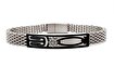 Picture of Welch Steel Welch Black and White Stainless Steel Chain Sailor Bracelet